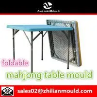 2015 New Design Foldable Plastic Mahjong Table Mould Manufacturer thumbnail-1