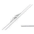 Ladies Silver Plated Stainless Steel Chains With Lobster Claw Clasp Flat Spiral Link thumbnail-1