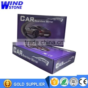 Car Rearview Mirror Chargeable Battery FM Earpiece Car Handsfree Kit thumbnail-4