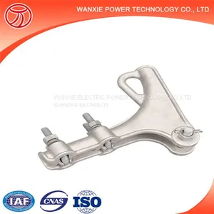 WANXIE High Quality NLL Series Bolt Type Aluminium High Quality Alloy Strain Clamp Factory Direct/strain Clamp thumbnail-1