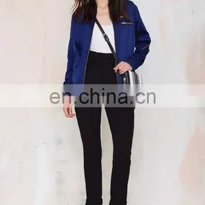 Latest Fashion Woman Jacket Custom Bomber Jacket for Women Wholesale thumbnail-5