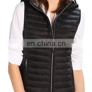 Chinese Manufacturer Lightweight Women Down Vest thumbnail-3