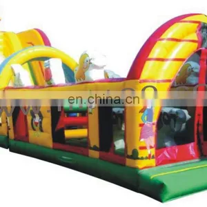 HI High Quality Inflatable Obstacle Courses and Fun Runs House thumbnail-1