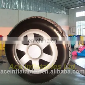 Hot Sale Funny Black Inflatable Roller Wheel for Adults thumbnail-2