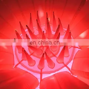 Wedding Party Decoration Inflatable Flowers,LED Lighting Inflatable Lotus,inflatable Water Lily thumbnail-5