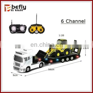 Hot Sale Six Function Plastic Toy rc Trailer thumbnail-1