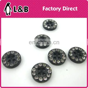 20L Decorative Plastic Clothing Button Rhinestone Crystal Button thumbnail-5