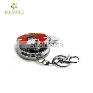 SMJ-24 Sublimation Portable Customize Metal Ashtray thumbnail-1