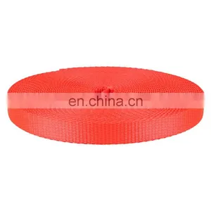 1/2 Inch Orange Heavy Nylon Webbing thumbnail-1