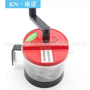 New Type Kitchen Plastic Mini Gadget Pulling Food Grinder for Meat, Vegetable, Fruit thumbnail-1