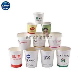 Custom LOGO Printed Disposable Coffee Paper Cup thumbnail-6