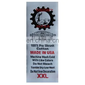Custom Design Woven Labels for Garment thumbnail-2