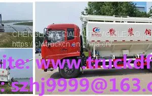 Cheapest Price 2018s Best Seller-Euro 5 Dongfeng Tianjin 10tons Poultry Feed Transported Truck for Sale thumbnail-3