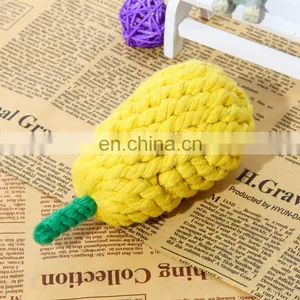 Funny Fruit Series Pet Rope Chew Toy, Dog Toys Free Samples thumbnail-3