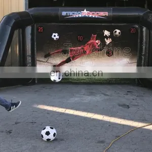 Inflatable Sticky Soccer Goal Kids Adult Football Game Target For Sale thumbnail-3