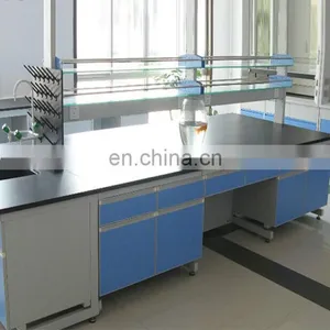 China Manufacturer Medical Laboratory Equipment Used Dental Wooden School Lab Tables for Sale thumbnail-1
