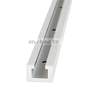 SHENGXIN Processing Aluminium Extruded Profiles Aluminium Alloy Pipe With Milling Holes Milled Aluminium Extruded Pipe thumbnail-1