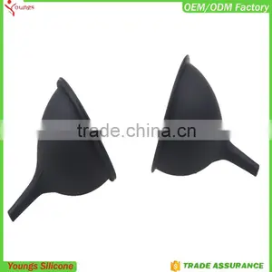 China Supplier Silicone Kitchen Tools Wide Mouth Funnel Jam Funnel Cooking Funnel thumbnail-5