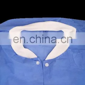 Disposable SMS Lab Coat With Knit Collar and Cuffs thumbnail-5