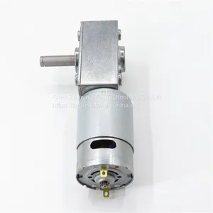 Kegu Motor KG-4058Z555 DC12V 24V High Torque Low Speed 40mm Worm Gear Motor for Curtain Vending Advertisement Machine thumbnail-5