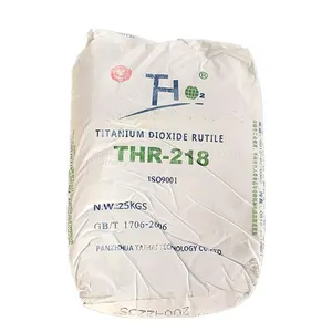 Direct Factory Price THR218 Rutile Titanium Dioxide Tio2 Good Brightness White Pigment Industrial Grade Raw Materials thumbnail-1