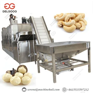 Macadamia Nut Dryer Pumpkin Seeds Roasting Machine Cashew Nut Frying Machine thumbnail-3