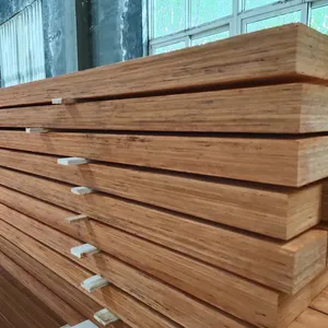 LVL Lumber for Roof Construction Wooden Birch Poplar LVL Timber (laminated Veneer Lumber) Veneer Board Beam thumbnail-4