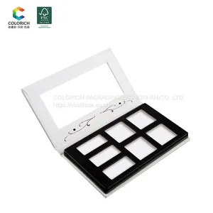Makeup Sets Yellow Cameleon Eyeshadow Pallete Packaging Paper Magnetism Materials Empty Eyeshadow Pallets thumbnail-3