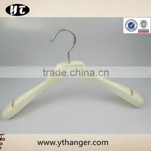 High Quality Wooden Dress Hanger With Grooves for Lady thumbnail-3