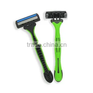 D316L High Quality Razor Triple Blade Pivoting Head Disposable Razor thumbnail-5
