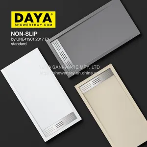 Anti Skin Solid Surface Chinese Granite Stone Shower Base/Shower Tray thumbnail-1