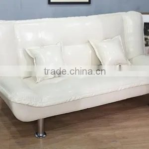 Home Furniture Modern Promotion Folding Leather Futon Sofa Bed Sleeper thumbnail-3