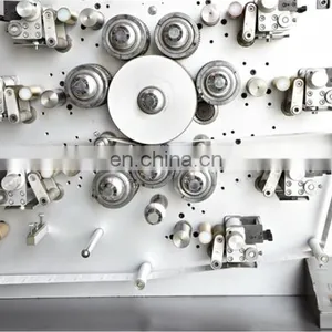UGS1007 7 Full Color Front Back Two Side Automatic Rotary Fabric Label Printer, Fabric Cotton Label Wash Ribbon Printing Machine thumbnail-5