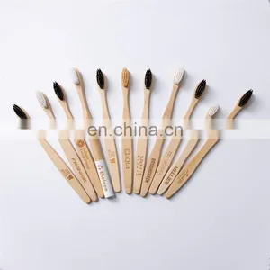 New Products Eco Friendly Round Handle Bamboo Toothbrush Manufacturer thumbnail-5