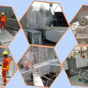 HUALONG Machinery Quarry Diamond Wire Saw Stone Mining Machine Block Squaring Cutting Machine Rock Driller for Marble thumbnail-4