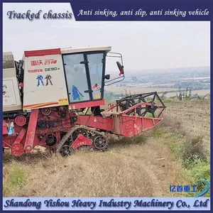 Customized Anti Sinking Track Chassis for Wheat Combine Harvesters thumbnail-1