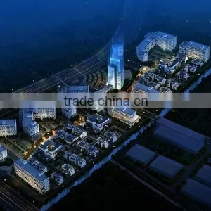 Exterior Render Night View Architectural Visualiation thumbnail-1