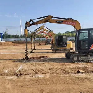 Hot Selling Digger Attachments Hydraulic Earth Auger Dig Drilling thumbnail-5