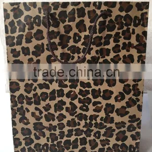 Kraft Paper Bags Leopard Pattern thumbnail-1