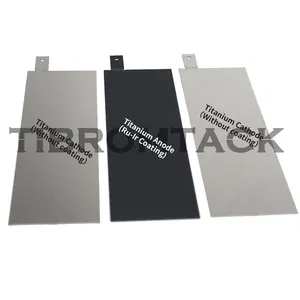 [3-Pack] 150x50mm MMO Titanium Anode With Ru-Ir Coating & 2 Titanium Cathode Plates thumbnail-5