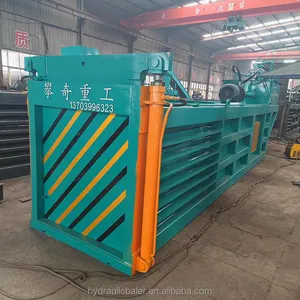 Horizontal Hydraulic Waste Paper Packaging Machine Waste Paper Baler Machine Waste Plastic Baler Machine thumbnail-4