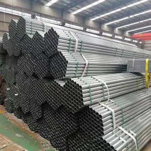 Chinese Factory Gi Pre Galvanized Steel Pipe Welded Carbon Steel Pipe Galvanised Round Steel Tube For Construction thumbnail-3