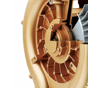 2hb810h17 Positive and Negative Pressure High-pressure Blower: Dual Functions of Positive Pressure Blowing and Negative Pressure Suction (vacuum), Also Known as a High-pressure Blower for Both Blowing and Suction. thumbnail-2