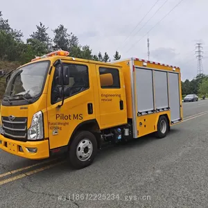 Pilot 6-seater Engineering Rescue Vehicle, 2000-cubic Large-flow Drainage and Flood Prevention Emergency Equipment Vehicle thumbnail-2