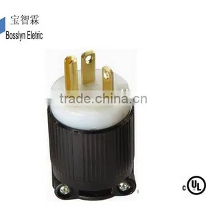 UL Listed Thermoplastic Nema 5-20P Plug/electrical Extension Plug/Nylon Plug thumbnail-4