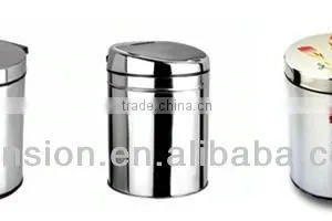 5L Foot Pedal Ash-bin Household Stainless Steel Trash Bins With Painting thumbnail-1