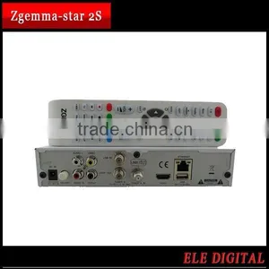 New Arrival !!! Dvb-s2+s2 tv Satellite Receiver Zgemma-star 2S Two Tuner Linux OS Smart Box Zgemma-star 2S thumbnail-3