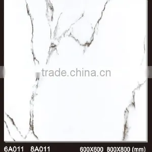 24x24 Foshan Snow White Tile for Interior House thumbnail-1