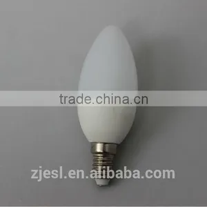 Factory Price Ceramic 330lm 4w Dimmable E14 Led Candle Light thumbnail-2