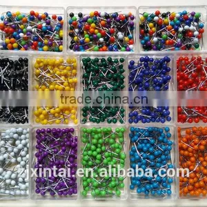 Wholesale Solid Plastic Round Ball Head Color Map Pins (tack) thumbnail-6